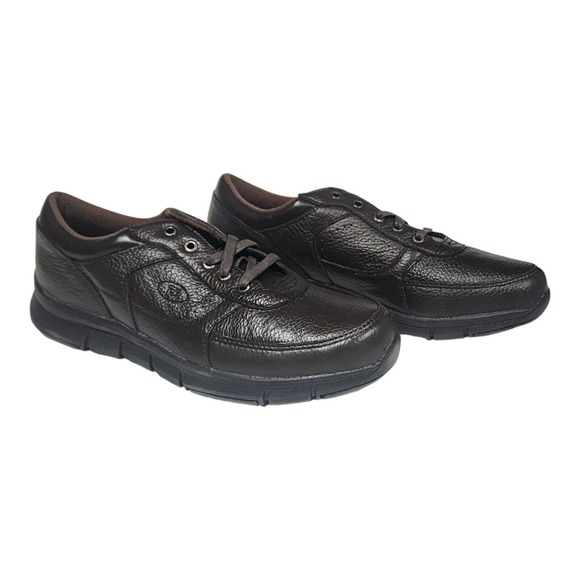 Propet Men's Clint Brown Leather Lace Up Casual Shoe Size 12 Style M21417 NIB - Picture 5 of 14